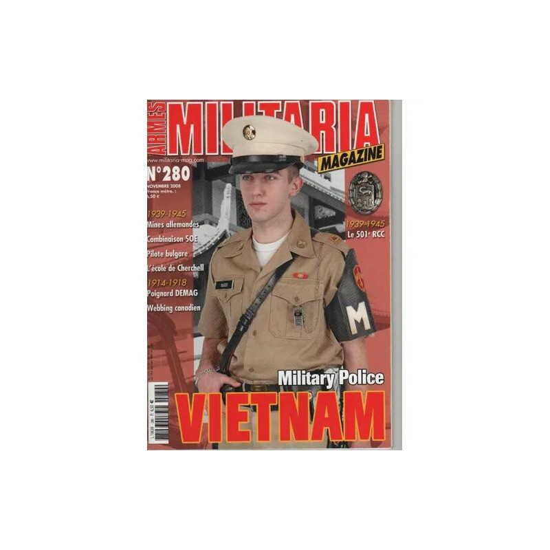 militaria magazine N° 280 : military police Vietnam