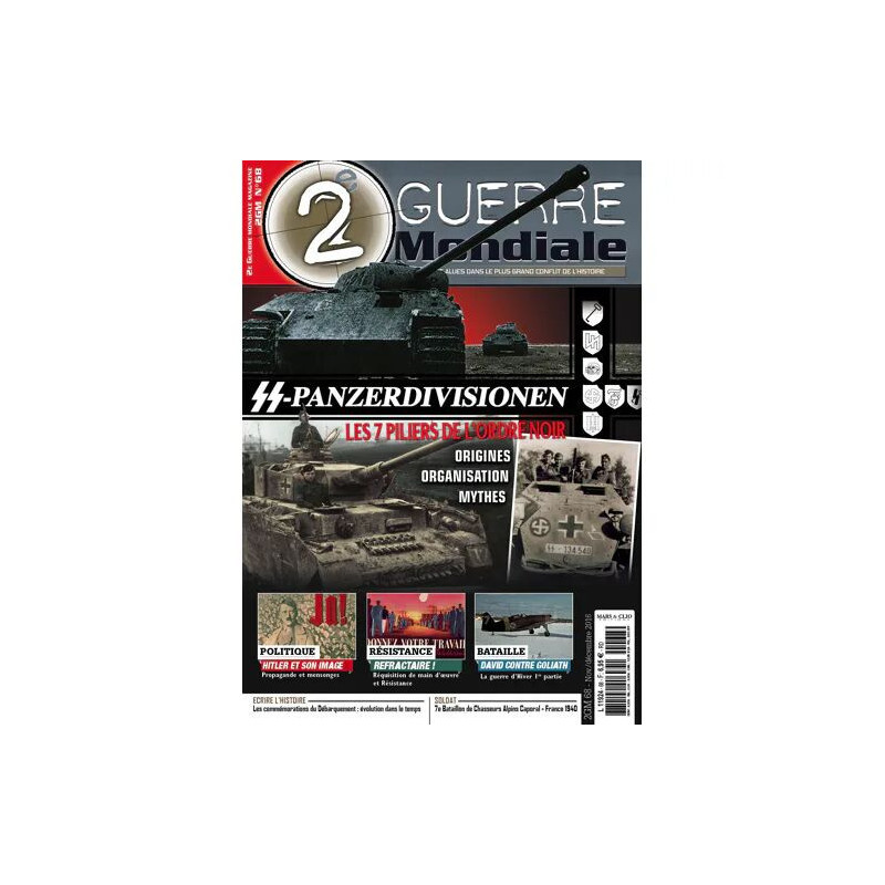 2 eme guerre mondiale 68 SS-Panzerdivisionen