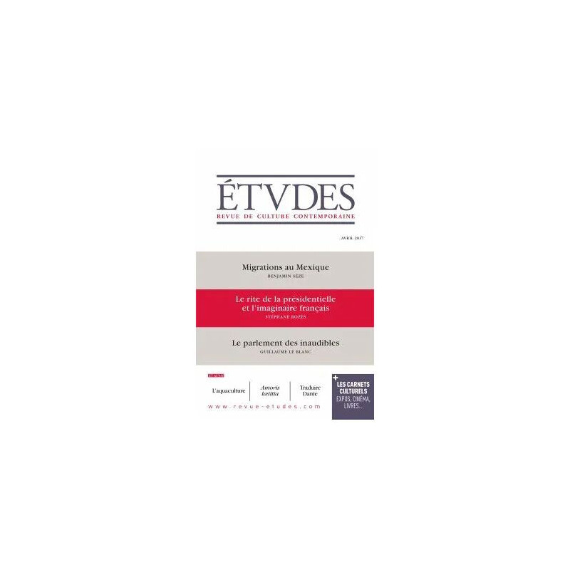 Etudes N° 4237 Avril 2017