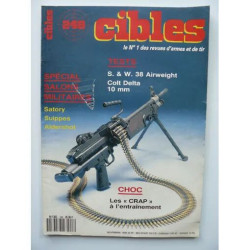 Cibles n° 248 N° 248 : Smith et wesson 38 colt delta 10mm