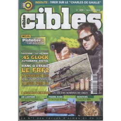 cibles N° 406 : le calibre 45 glock automatic