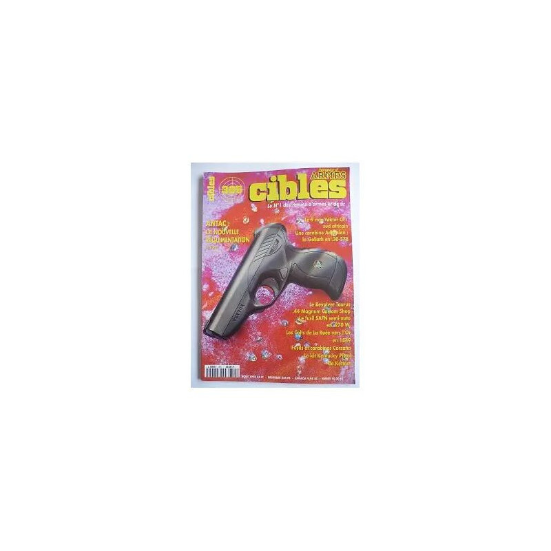 Cibles n° 305 N° 305 : ANTAC 9mm Vektor cp1 Taurus