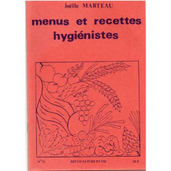 joelle marteau menus et recettes hygiènistes revue nature et vie 72