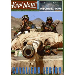 Képi Blanc N° 685 : Cavaliers Légion