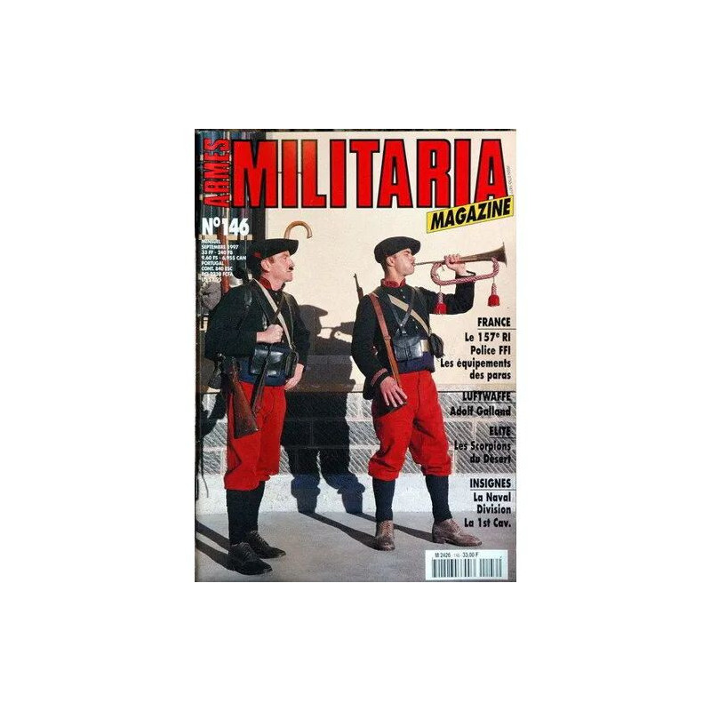 Armes Militaria Magazine N° 146 Du 01/09/1997