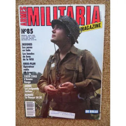 Armes militaria magazine n°85 de août 1992