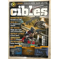 CIBLES REMINGTON 700 SP SMITH ET WESSON 40.1 PISTOLET LE PAGE...