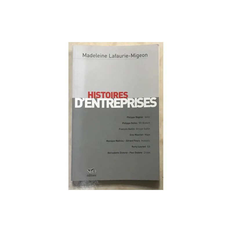 HISTOIRES D'ENTREPRISES