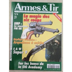 ARMES ET TIR N°4 COLT SINGLE ACTION ARMY/PLO CROSMAN /SMITH ET...