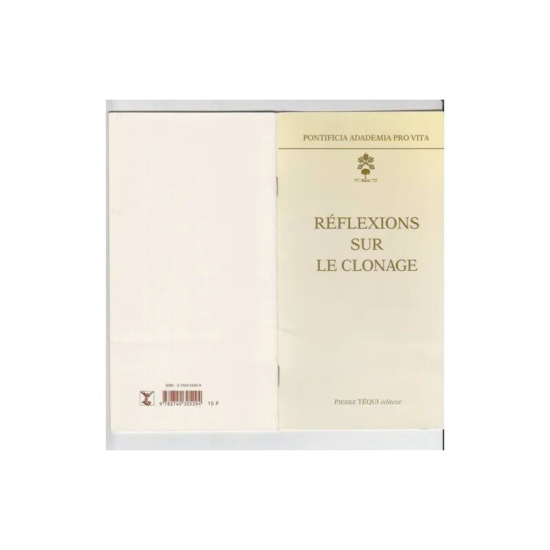 Réflexions sur le clonage - 25 juin 1997