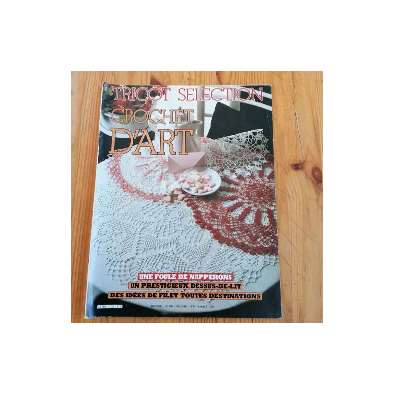 tricot sélection crochet d'art n°102