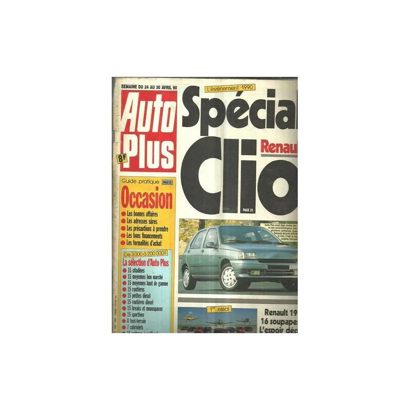Auto Plus N° 85 : special renault clio
