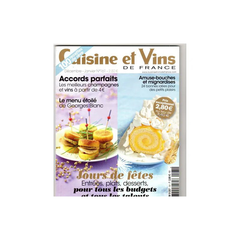 Cuisine et Vins de France 161