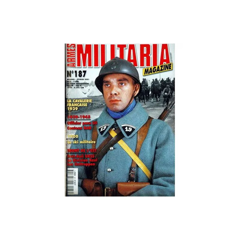 Armes Militaria Magazine N° 187 Du 01/02/2001