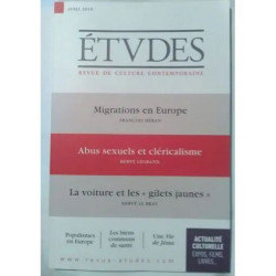 Etudes N° 4259 avril 2019 / François Euvé etc