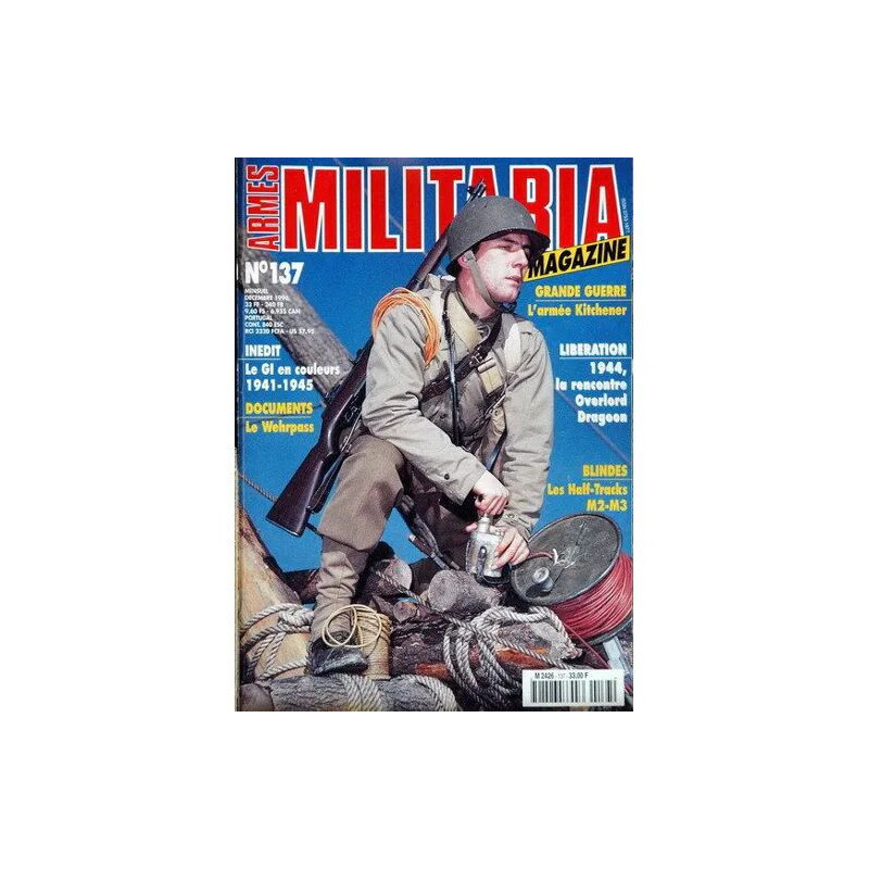 Armes Militaria Magazine N° 137 Du 01/12/1996
