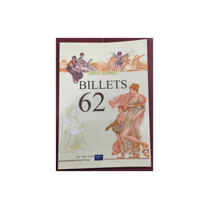 BILLETS 62 BANQUE DE FRANCE 62