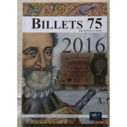 BILLETS 75 SELECTION FRANCE ET MONDE 2016