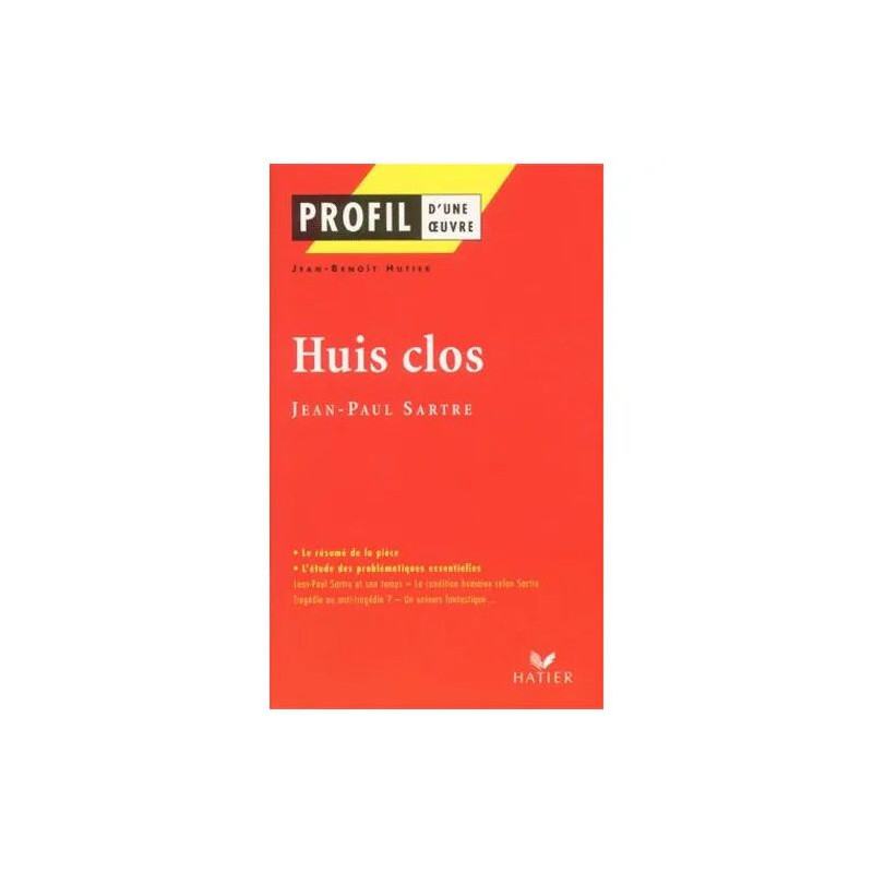 Huis Clos Jean-Paul Sartre