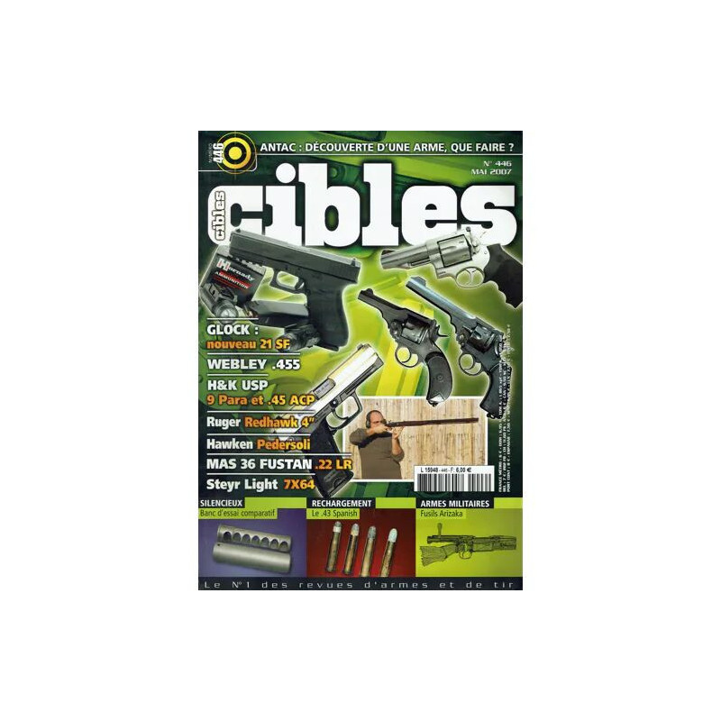 cibles 446 - cloc nouveau 21 sf