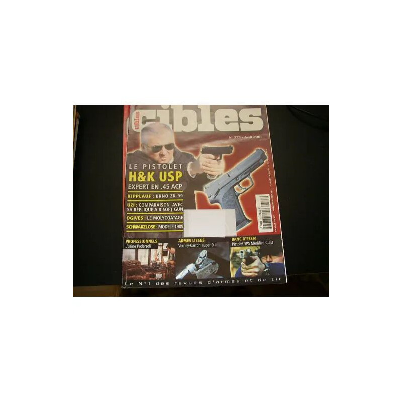CIBLES N° 373 : LE PISTOLET H K USP