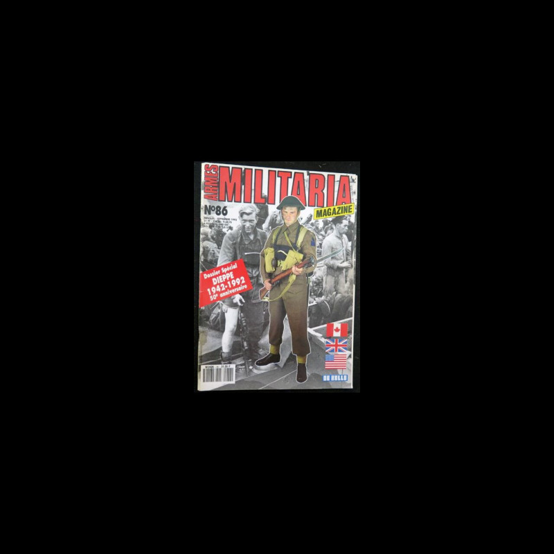 Armes militaria magazine n°86 de septembre 1992