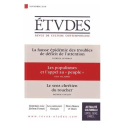 Etudes N° 4254 Novembre 2018