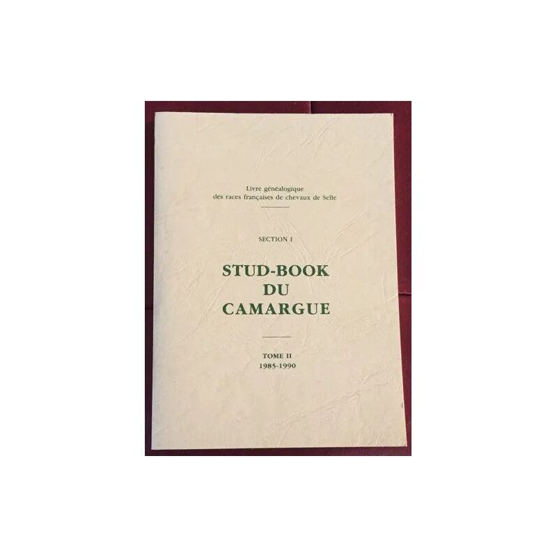 LIVRE GENEALOGIQUE DES RACES FRANCAISES DE CHEVAUX DE SELLE...