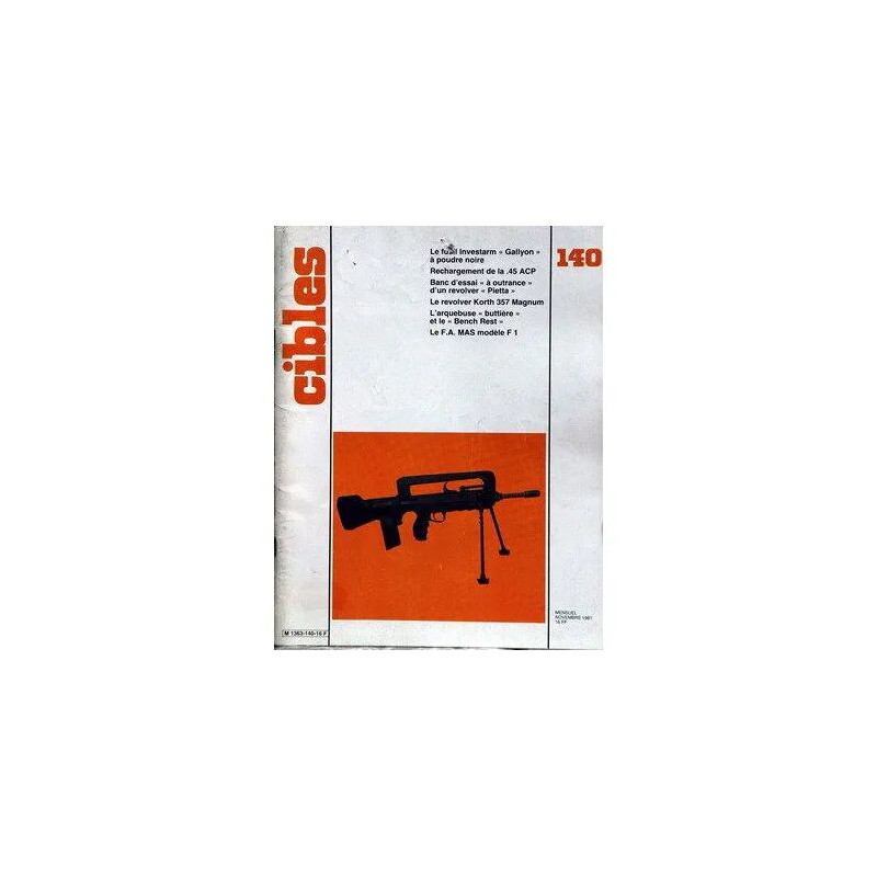 Cibles N° 140 Du 01/11/1981