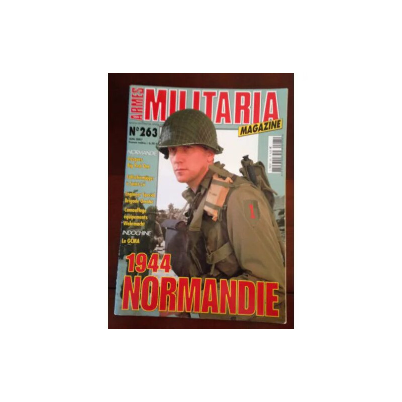 ARMES MILITARIA MAGAZINE N° 263 PARACHUTES D'ARMES ET EQUIPEMENTS...