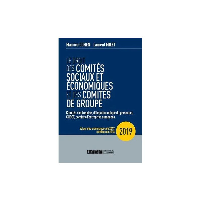 Le Droit Des Comités Sociaux Et Économique Et Des Comités De...
