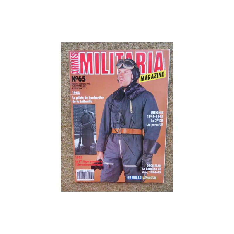 Armes Militaria Magazine n°65 de décembre 1990