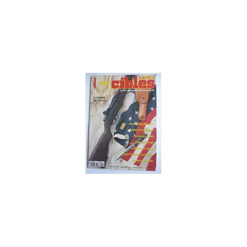 cibles N° 291 : le garand en 7.08 mm/punch pocket manurhin/enfield...