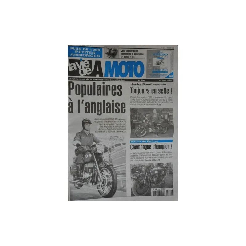La vie de la moto N° 292 : Dossier populaires anglaises : Francis...
