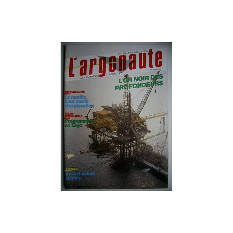 L'ARGONAUTE N° 22 : L'OR NOIR DES PROFONDEURS