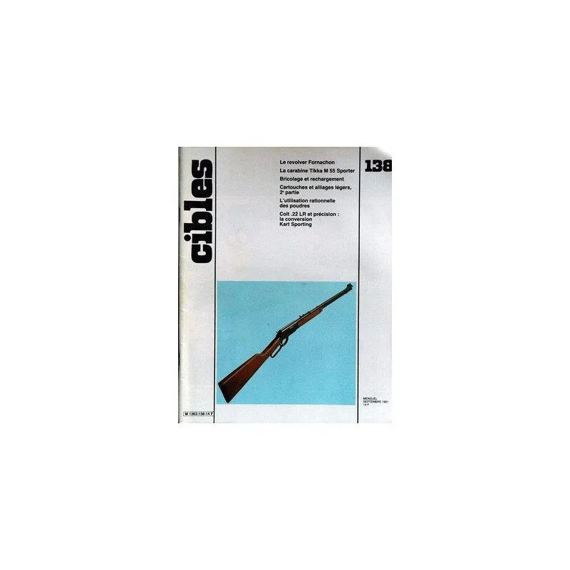 Cibles N° 138 Du 01/09/1981