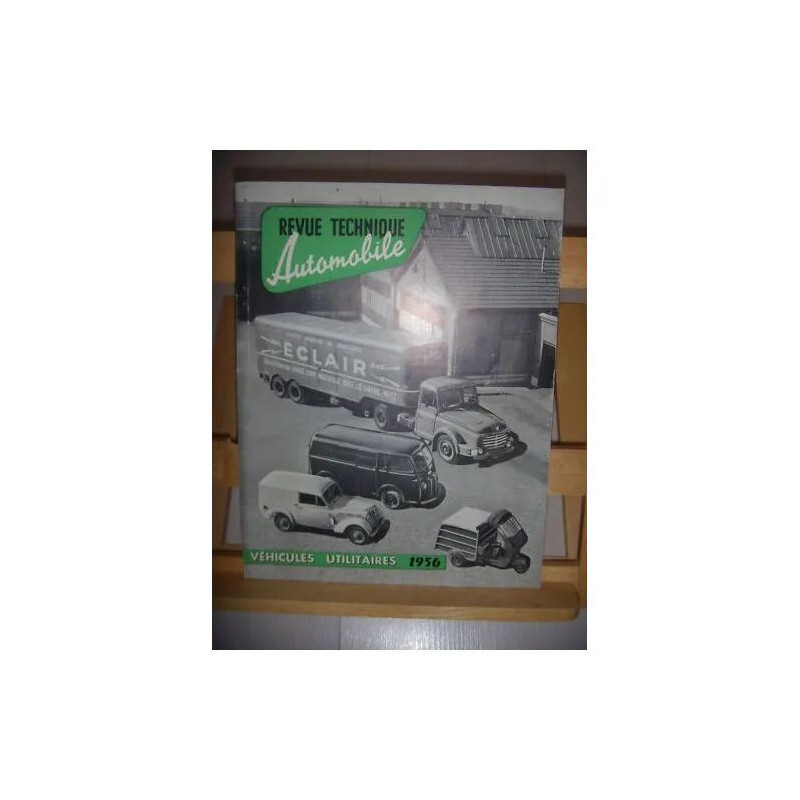 Revue technique automobile: Véhicules utilitaires 1956