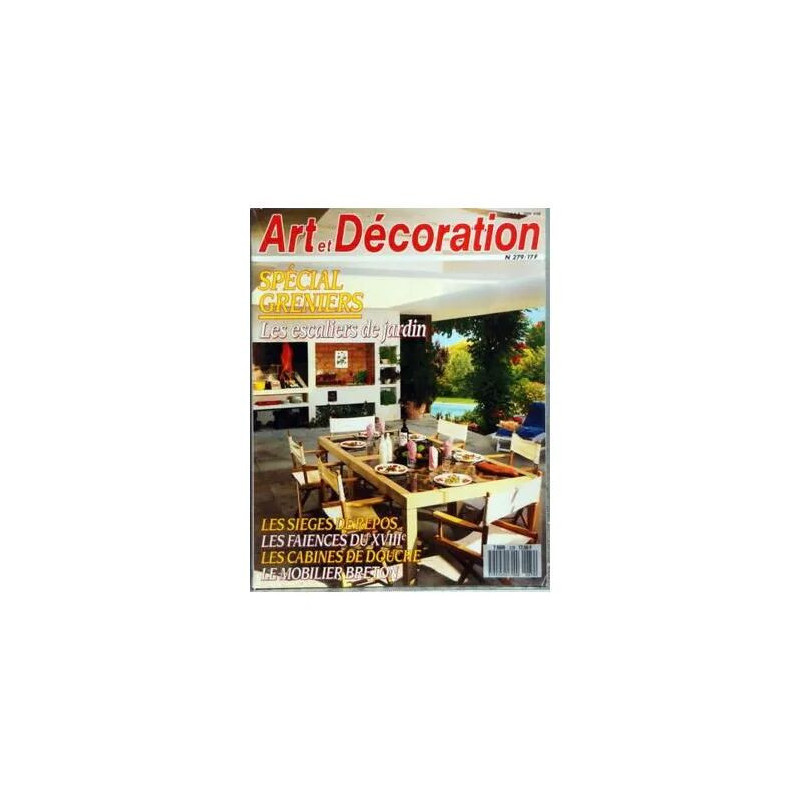 ART ET DECORATION N° 279 DU 01/07/1988 - SPECIAL GRENIERS - LES...