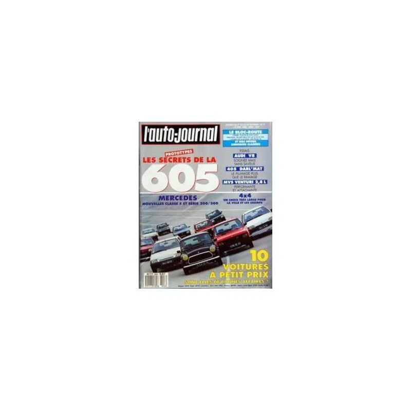 Auto Journal (L') N° 9 Du 15/05/1989