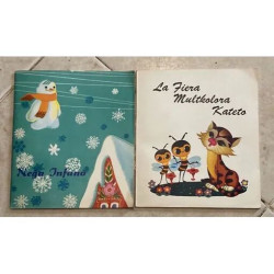 NEGA INFANO ET LA TIERA MULTKOLORA KATERO LOT DE 2 LIVRES POUR...