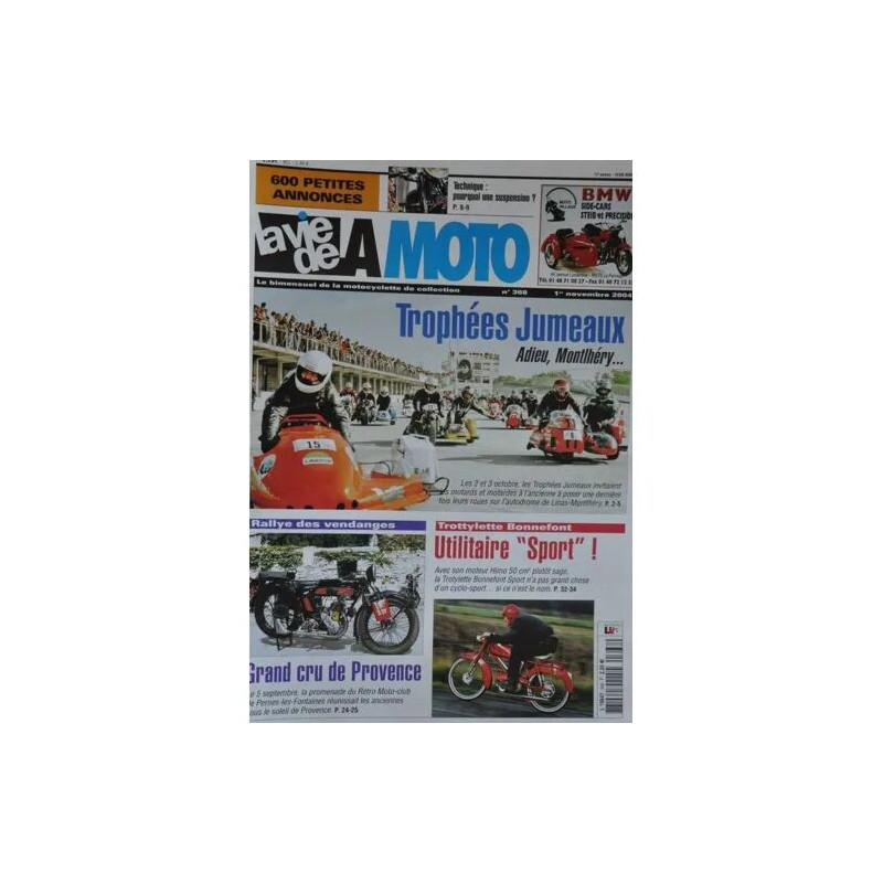 la vie de la moto N° 368 : Trotylette Bonnefont - Trophée Jumeaux