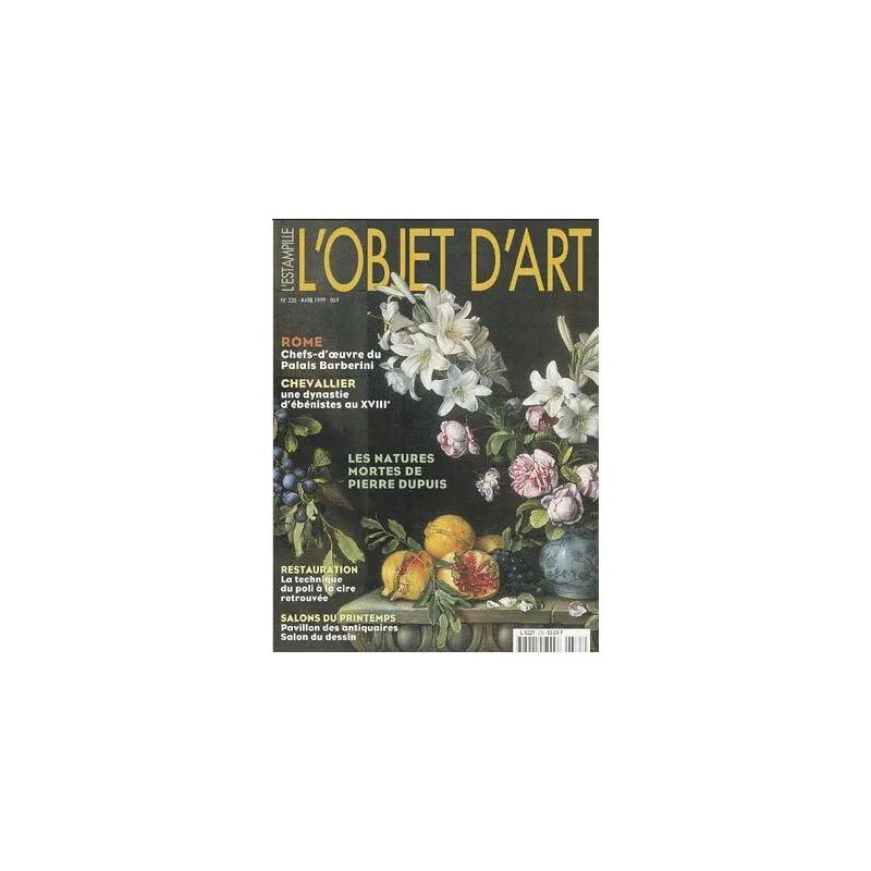 Objet D'art L'estampille (L') N° 335 Du 01/04/1999