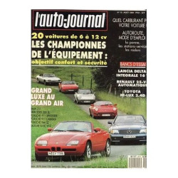 l'auto-journal (aout 1989) N° 13 : grand luxe au grand air