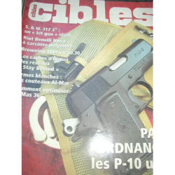 cibles N° 349 : s. et w. 317 3" riot benelli nova browning 1885...
