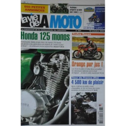 la vie de la moto N° 367 : Honda 125 monocylindre