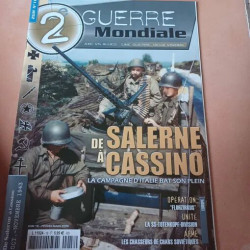 2ème guerre mondiale -18 DE SALERNE à CASSINO