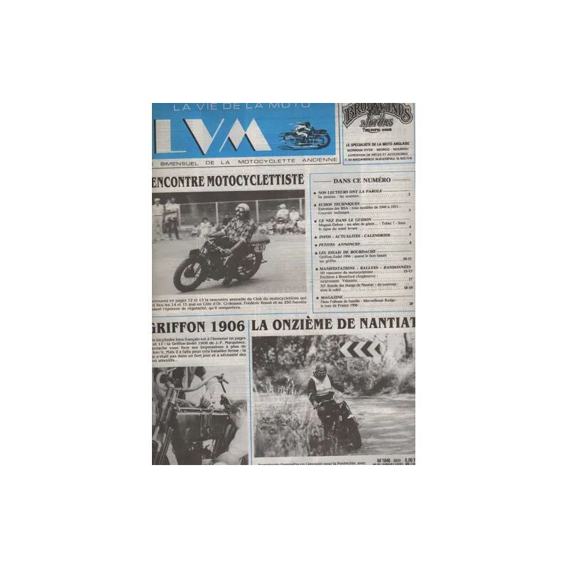 LVM/l vie de la moto N° 88.09 : entretien des BSA/essai...