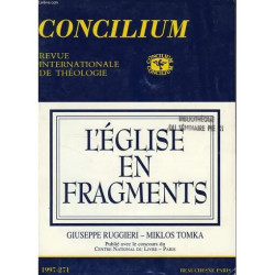 Concilium N° 271 1997 L'eglise En Fragments