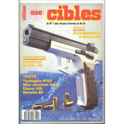 Cibles n° 230 N° 230 : Colt 45 Beretta 86