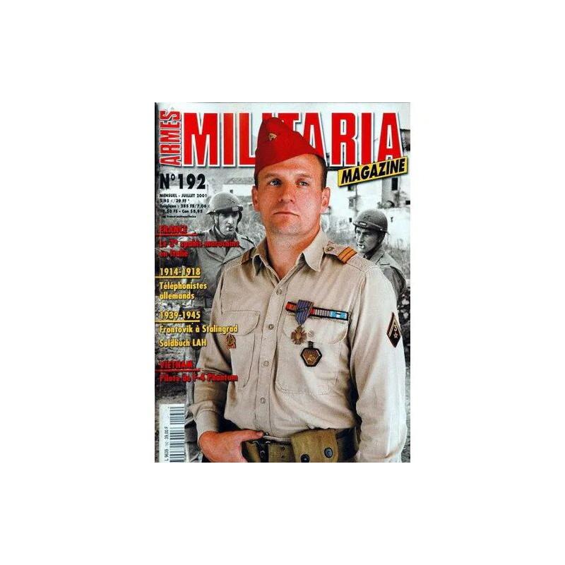 Armes Militaria Magazine N° 192 Du 01/06/2001